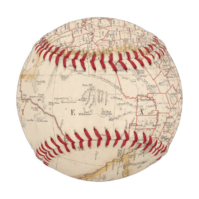 Texas 6 baseball (Vorderseite)