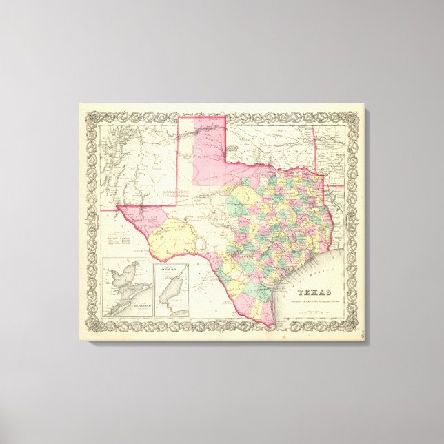 Texas 7 leinwanddruck (Vorderseite)