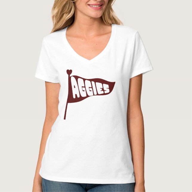 TEXAS A&M AGGIES T-SHIRT (Vorderseite)