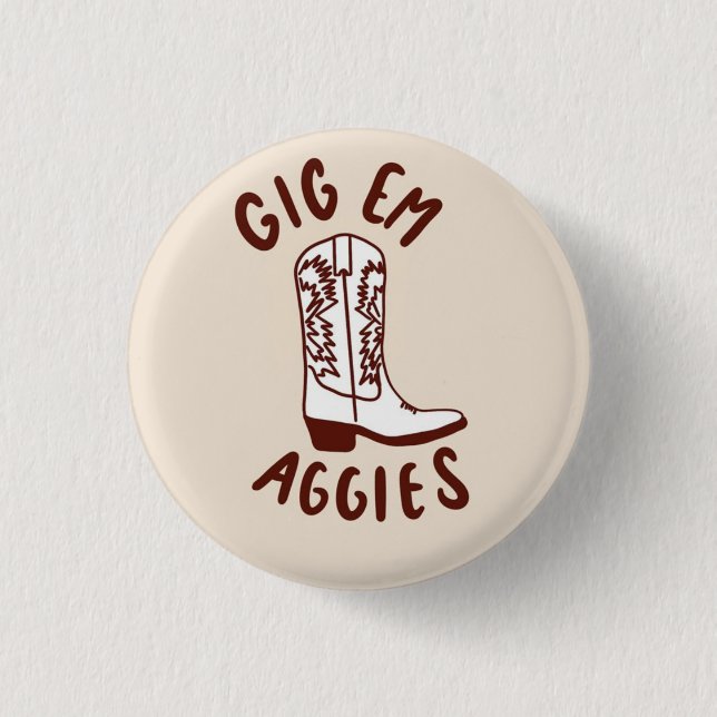 Texas A&M Gameday Button (Vorderseite)