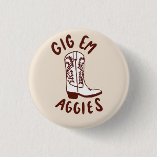 Texas A&M Gameday-Knopf Button