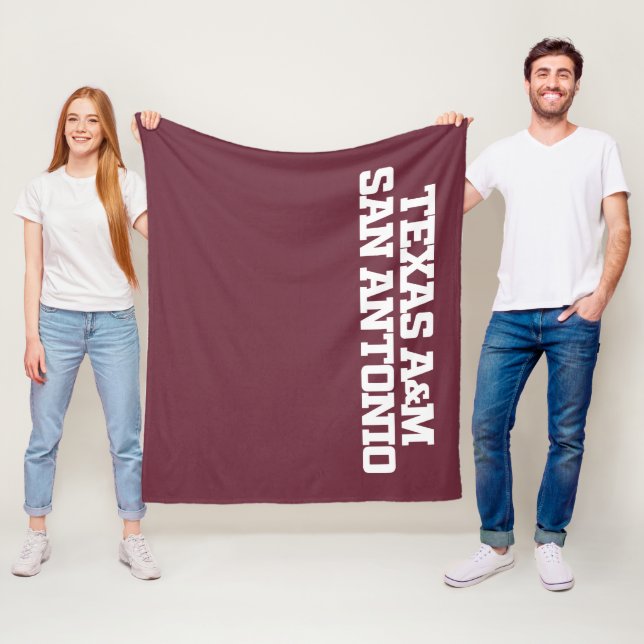 Texas A&M San Antonio Fleecedecke (Beispiel)