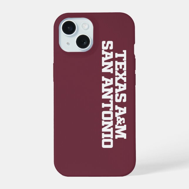 Texas A&M San Antonio iPhone 15 Hülle (Rückseite)