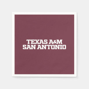 Texas A&M San Antonio Serviette