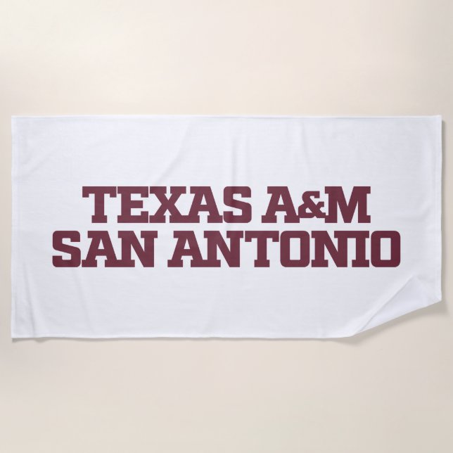 Texas A&M San Antonio Strandtuch (Vorderseite)