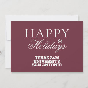 Texas A&M University - San Antonio Feiertagskarte