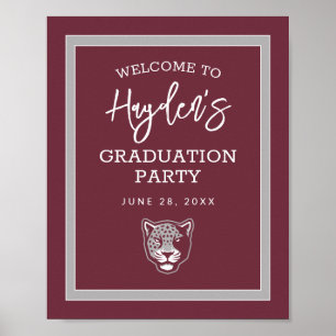 Texas A&M University - San Antonio   Jaguars Poster