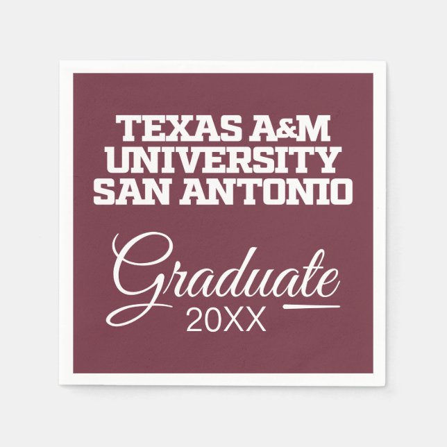 Texas A&M University - San Antonio Serviette (Vorderseite)