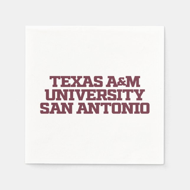 Texas A&M University - San Antonio Serviette (Vorderseite)