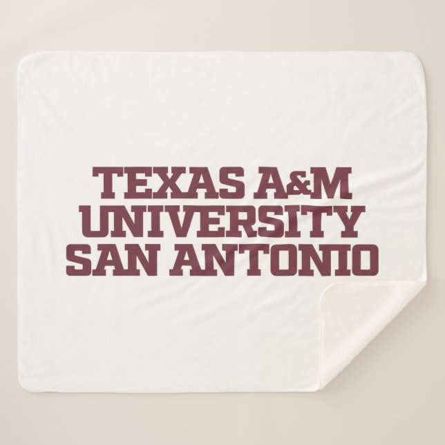 Texas A&M University - San Antonio Sherpadecke (Vorderseite (Horizontal))