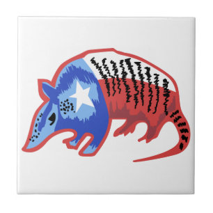 Texas Armadillo Fliese