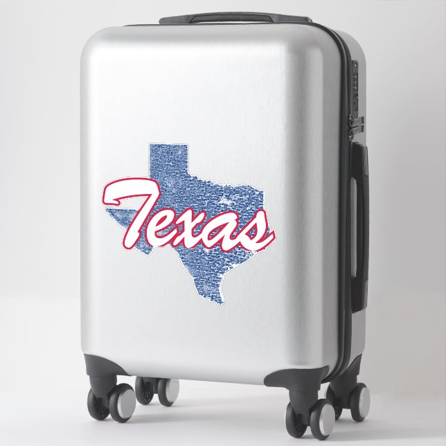 Texas Aufkleber (Koffer)