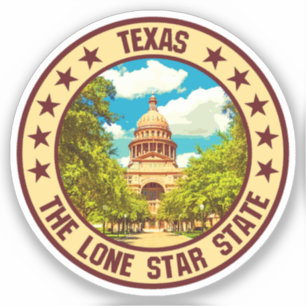 Texas Aufkleber