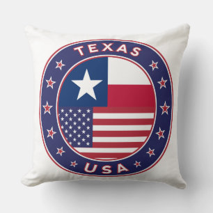 Texas Aufkleber, Handy, Totbeutel Kissen