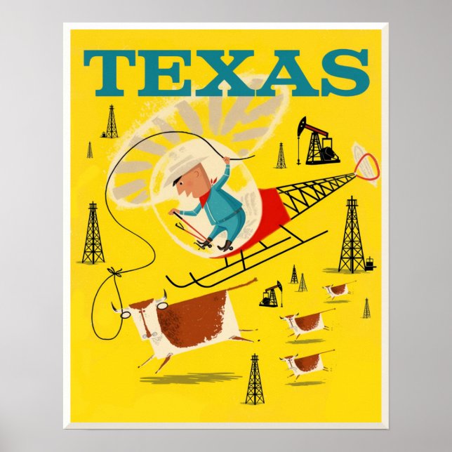 Texas-Auftrieb Poster (Vorne)