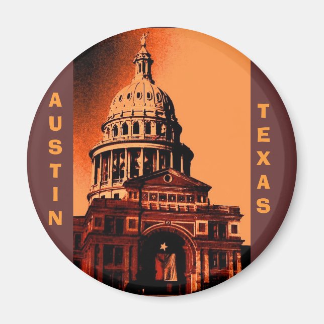 TEXAS, AUSTIN MAGNET (Vorne)