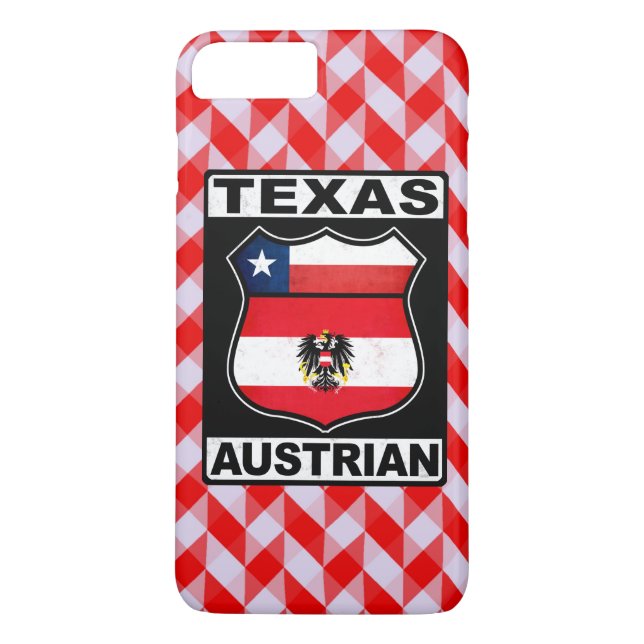 Texas Austria American Mobile Coque (Dos)