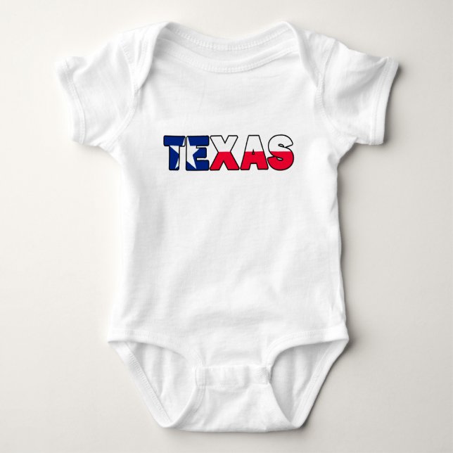 Texas Baby Strampler (Vorderseite)