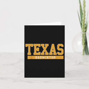 Texas Badminton Karte