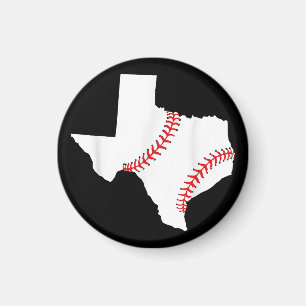 Texas Baseball Staat lustig Texas Baseball Magnet