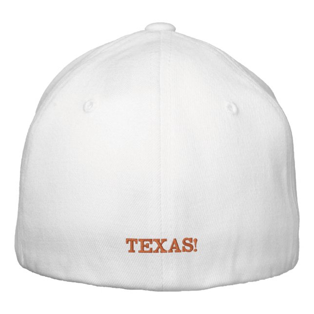 TEXAS! Baseballmütze Bestickte Baseballkappe (Rückseite)