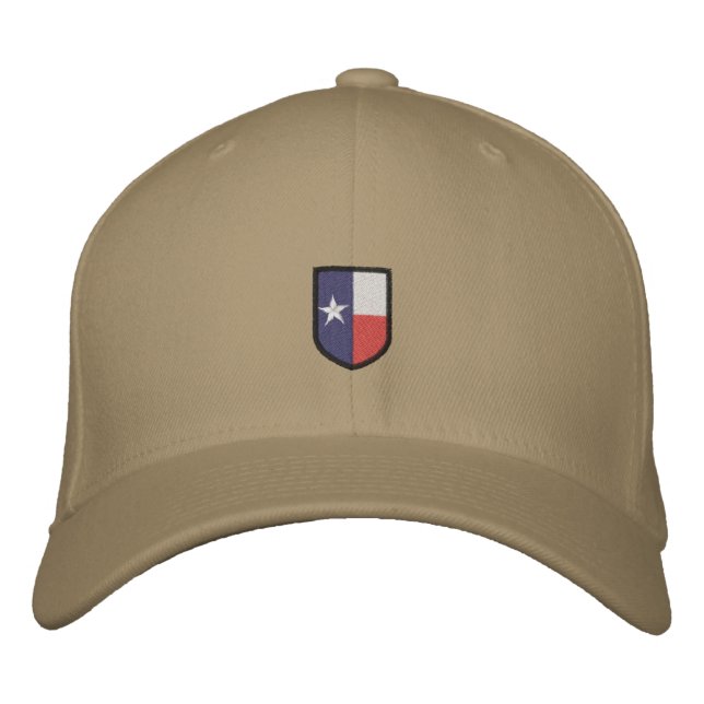 Texas bestickte Wappen-Hut Kappe (Vorderseite)