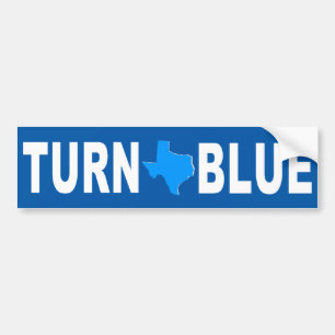 Texas Blue Autoaufkleber