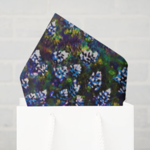Texas Blue Bonnet Blitz Design Seidenpapier