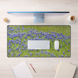 Texas Bluebonnet Blume Wilde Blume Kunst Schreibtischunterlage