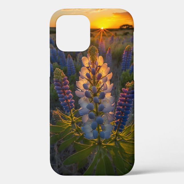 Texas Bluebonnet Case-Mate iPhone Hülle (Rückseite)
