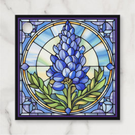 Texas Bluebonnet Hartglas Geschenkanhänger