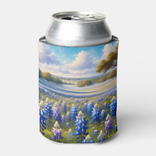 Texas Bluebonnet-Wiesenlandschaft Dosenkühler