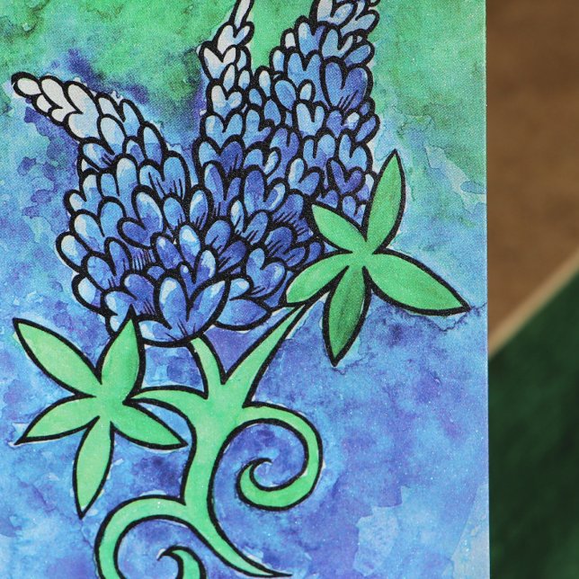 Texas Bluebonnets Dankeskarte (Von Creator hochgeladen)
