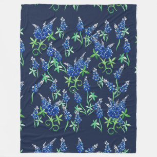 Texas Bluebonnets Fleecedecke