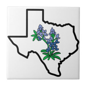 Texas Bluebonnets Fliese