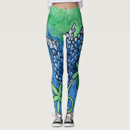 Texas Bluebonnets Leggings