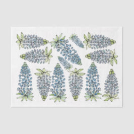 Texas Bluebonnets Lupines - Dekoupage Tissue Paper Seidenpapier