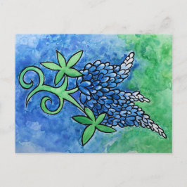 Texas Bluebonnets Postkarte
