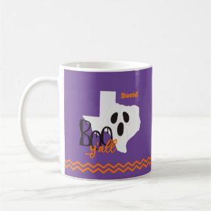 Texas Boo Y'all Halloween Kaffeetasse