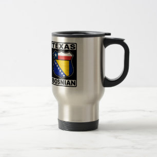 Texas Bosnian Reisebecher