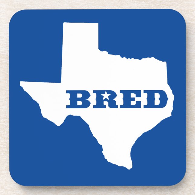 Texas Bred Untersetzer (Vorderseite)