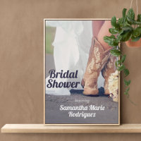 Texas Bride in Boots Brautparty