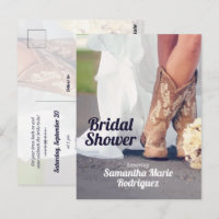 Texas Bride in Boots Brautparty