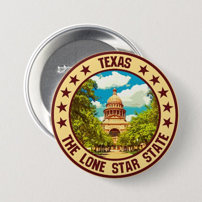 Texas Button (Vorne & Hinten)