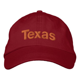 Texas cap bestickte baseballkappe
