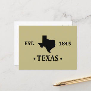 Texas carte noir l'état étoile seule