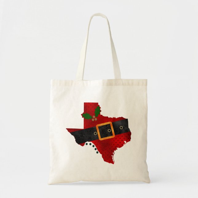 Texas Christmas Tote Bag Tragetasche (Vorne)