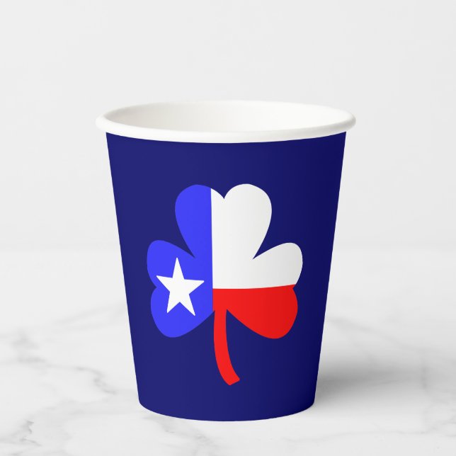 Texas Clover Pappbecher (Vorderseite)