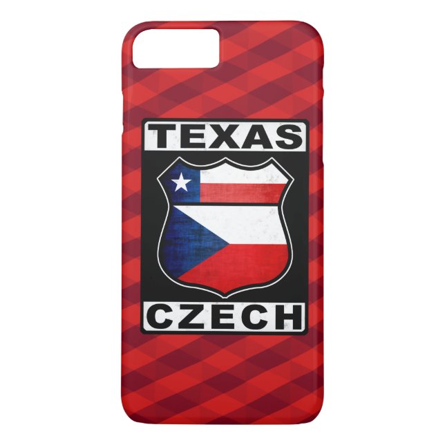 Texas coque iphone tchèque-américain (Dos)