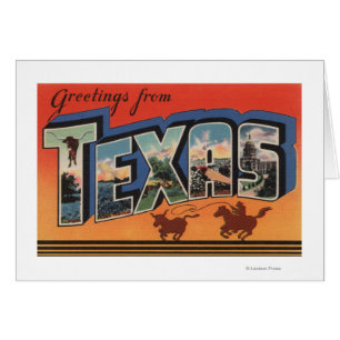 Texas (Cowboy Roping Bull)Große Briefszenen
